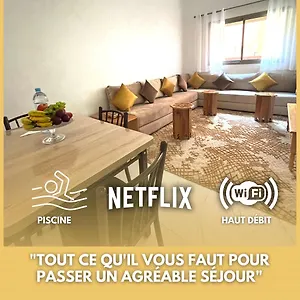 Asama Avec Piscine Et Terrasse, Proche Du Centre Appartement Marrakesh